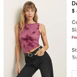 Reformation Dusk Knit Top